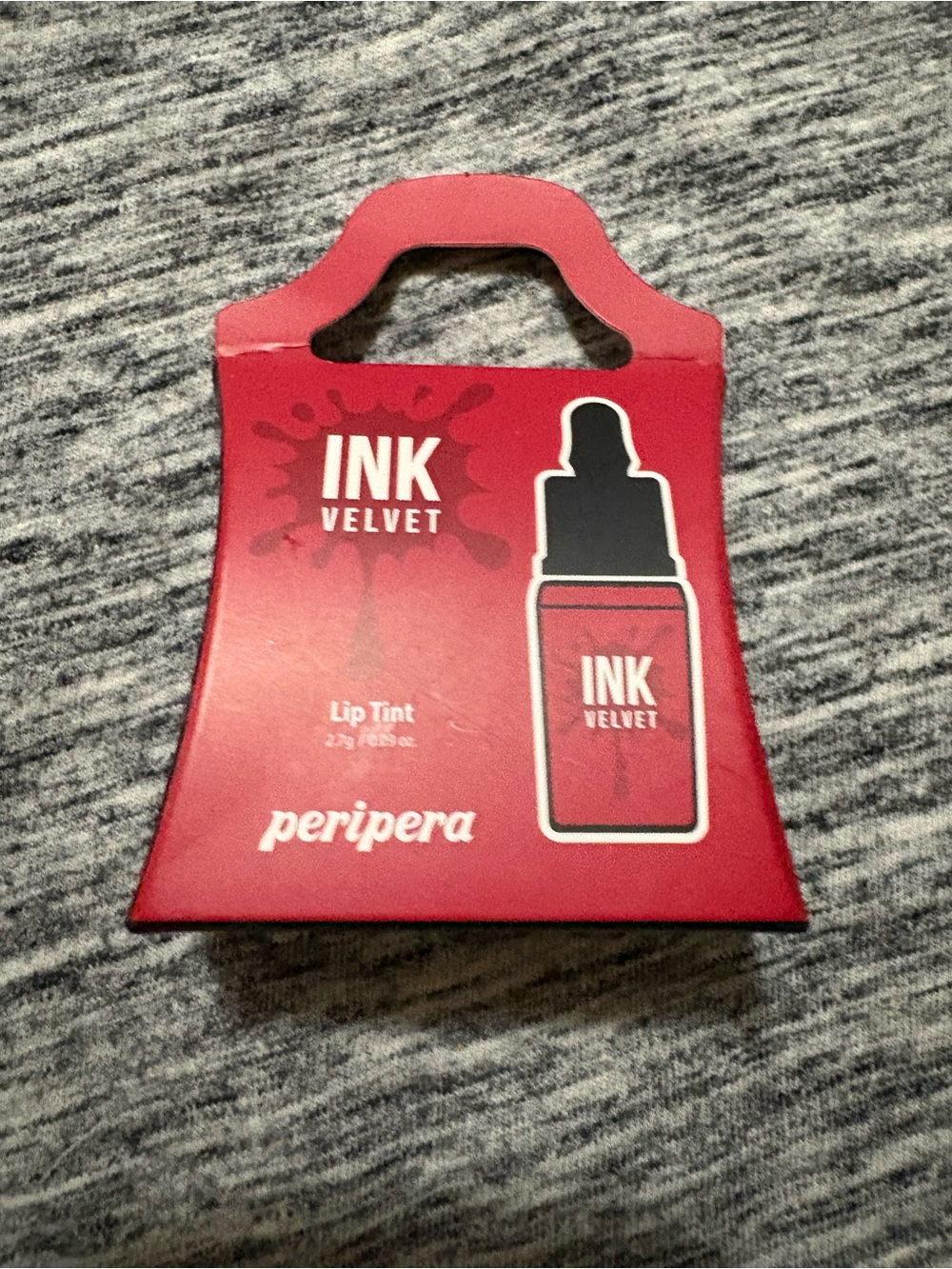 Peripera Ink Velvet Lip Tint — Vibrant Red